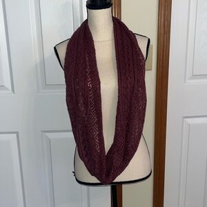 American Eagle Maroon Infinity Scarf